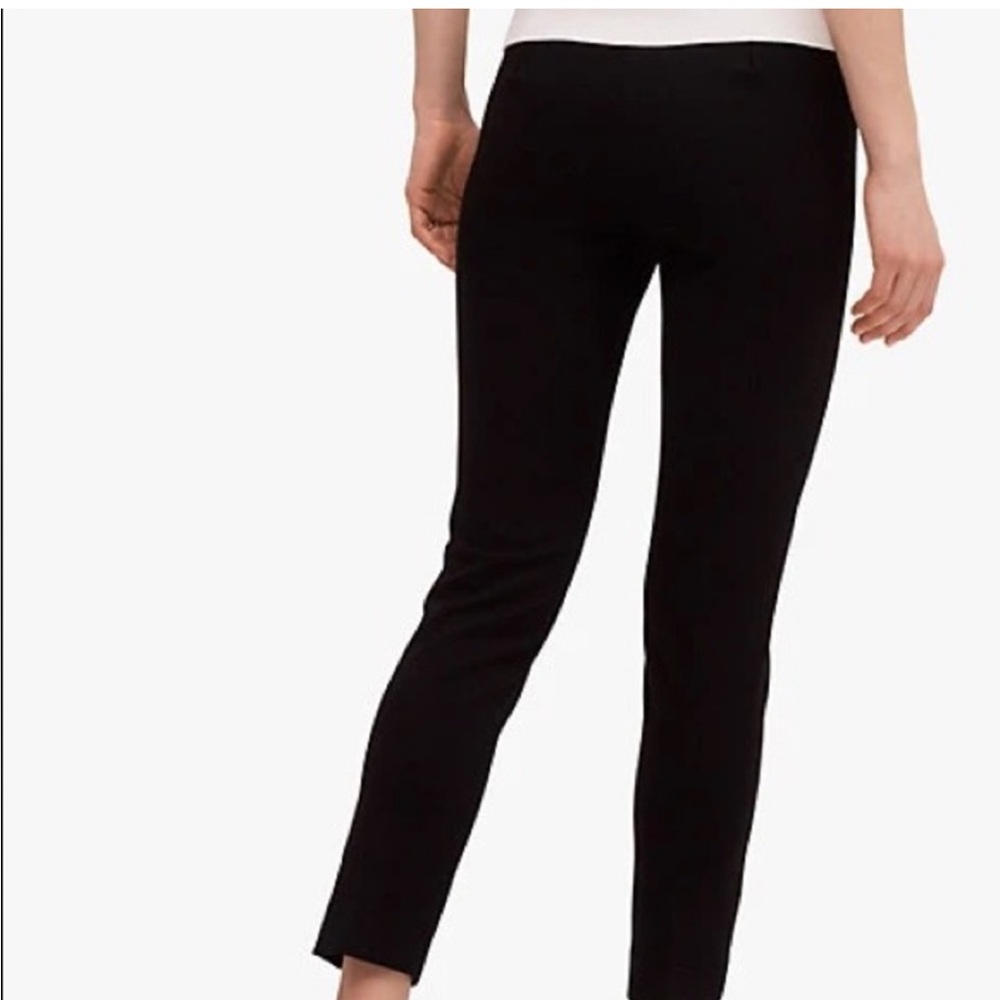 Kate Spade Bi-stretch Cropped Pants In Black Size 2 - Picture 6 of 16